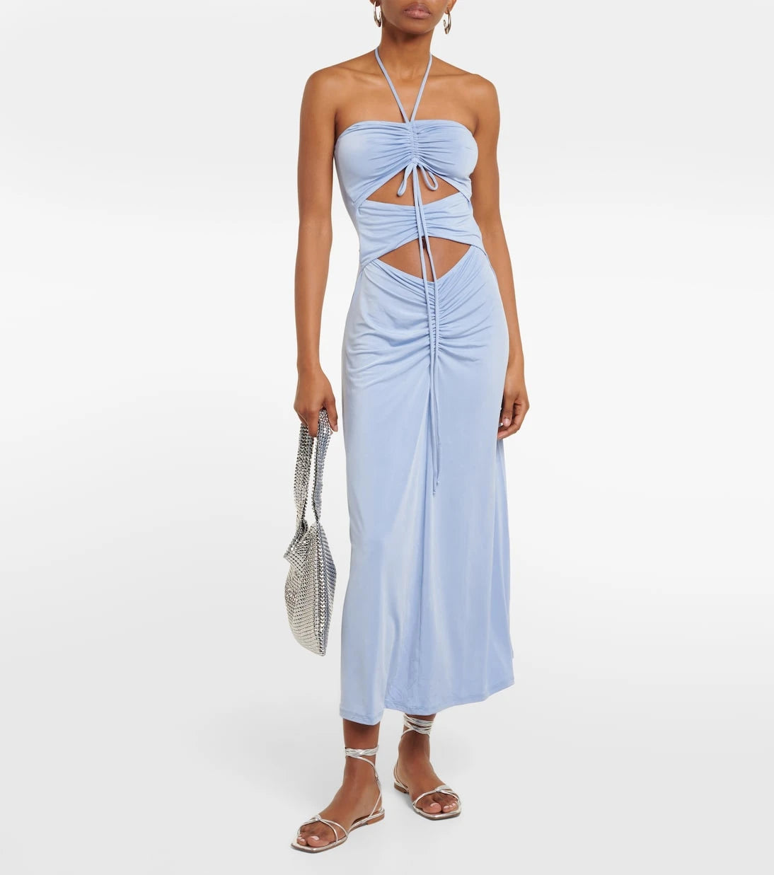 Jade Swim - Kira ruched midi dress