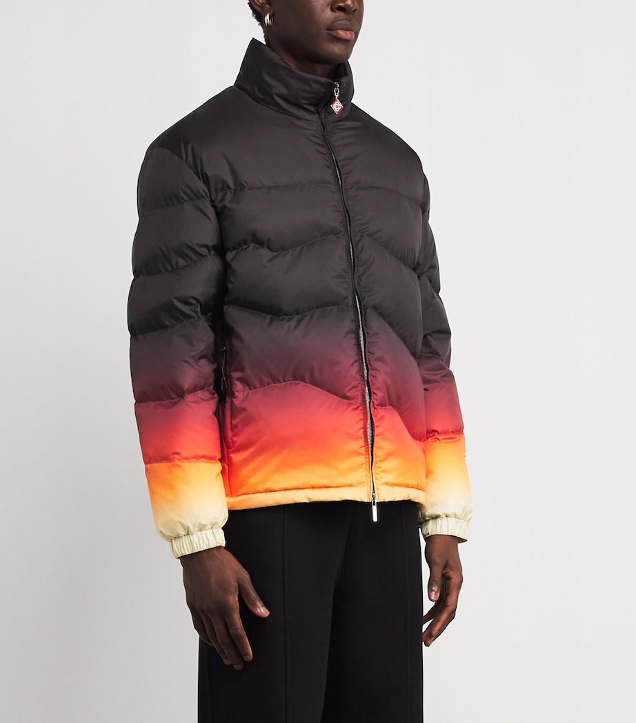 Casablanca Multi Quilted Gradient Puffer Jacket