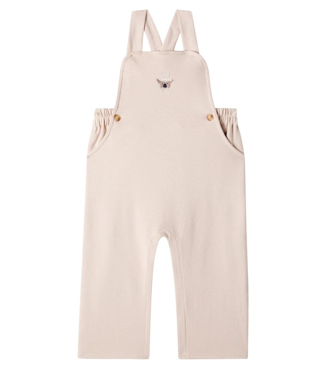 Donsje - Baby Mosie cotton-blend overalls