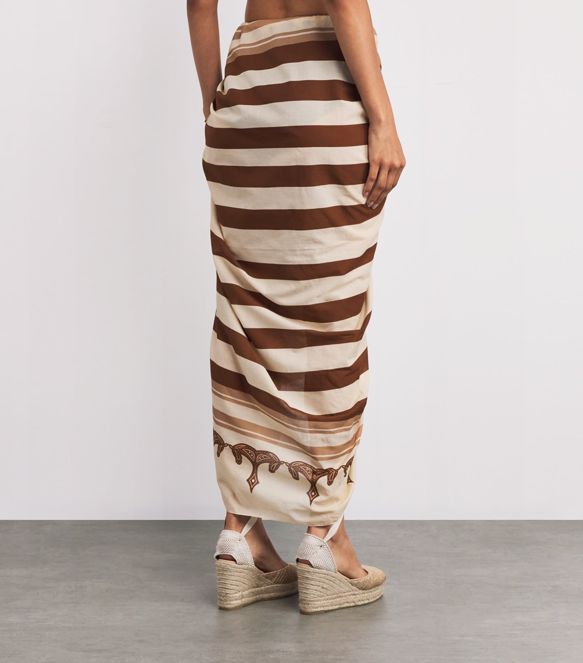 Johanna Ortiz Multi Cotton Infinity Palm Pareo