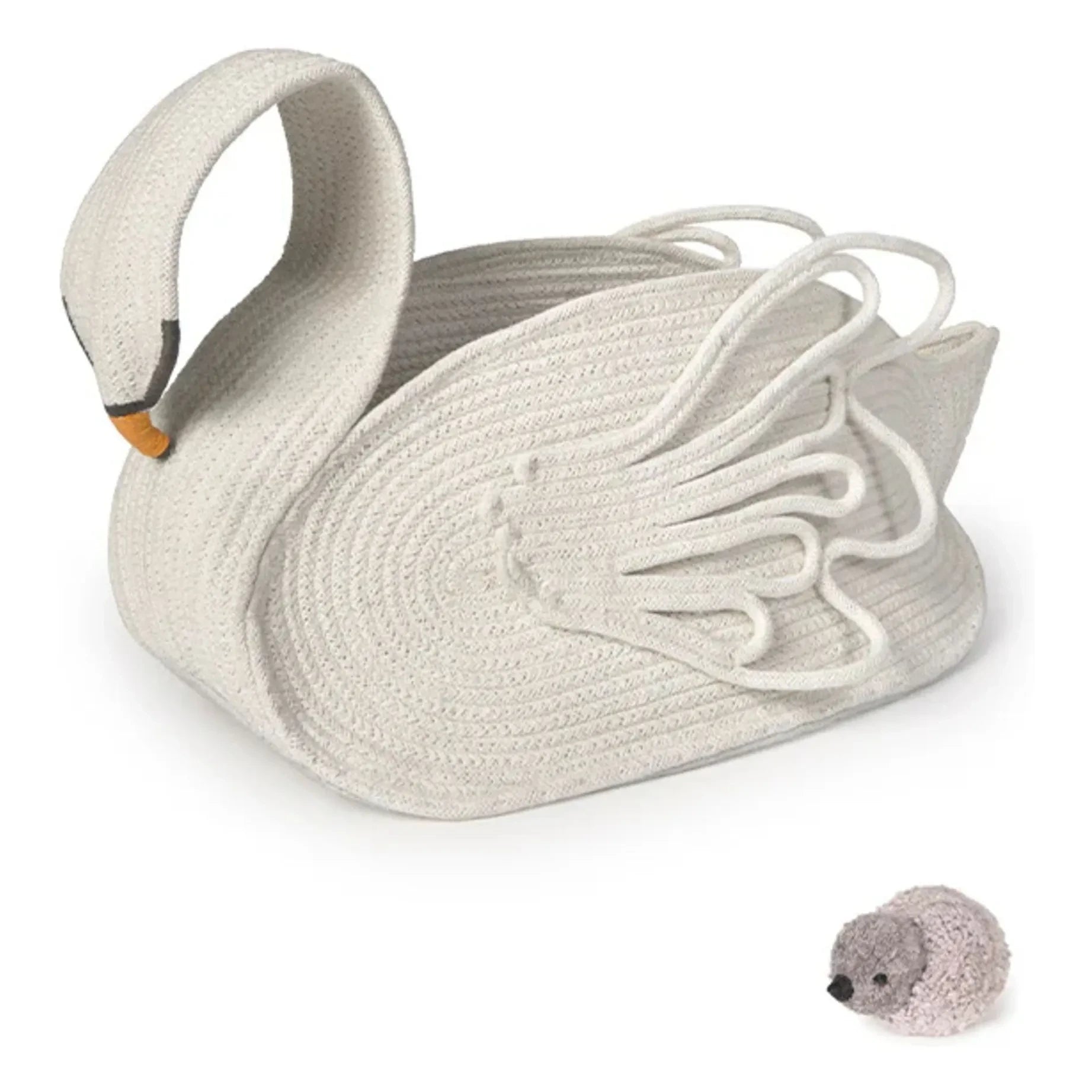 Lorena Canals - Cygne storage basket | White