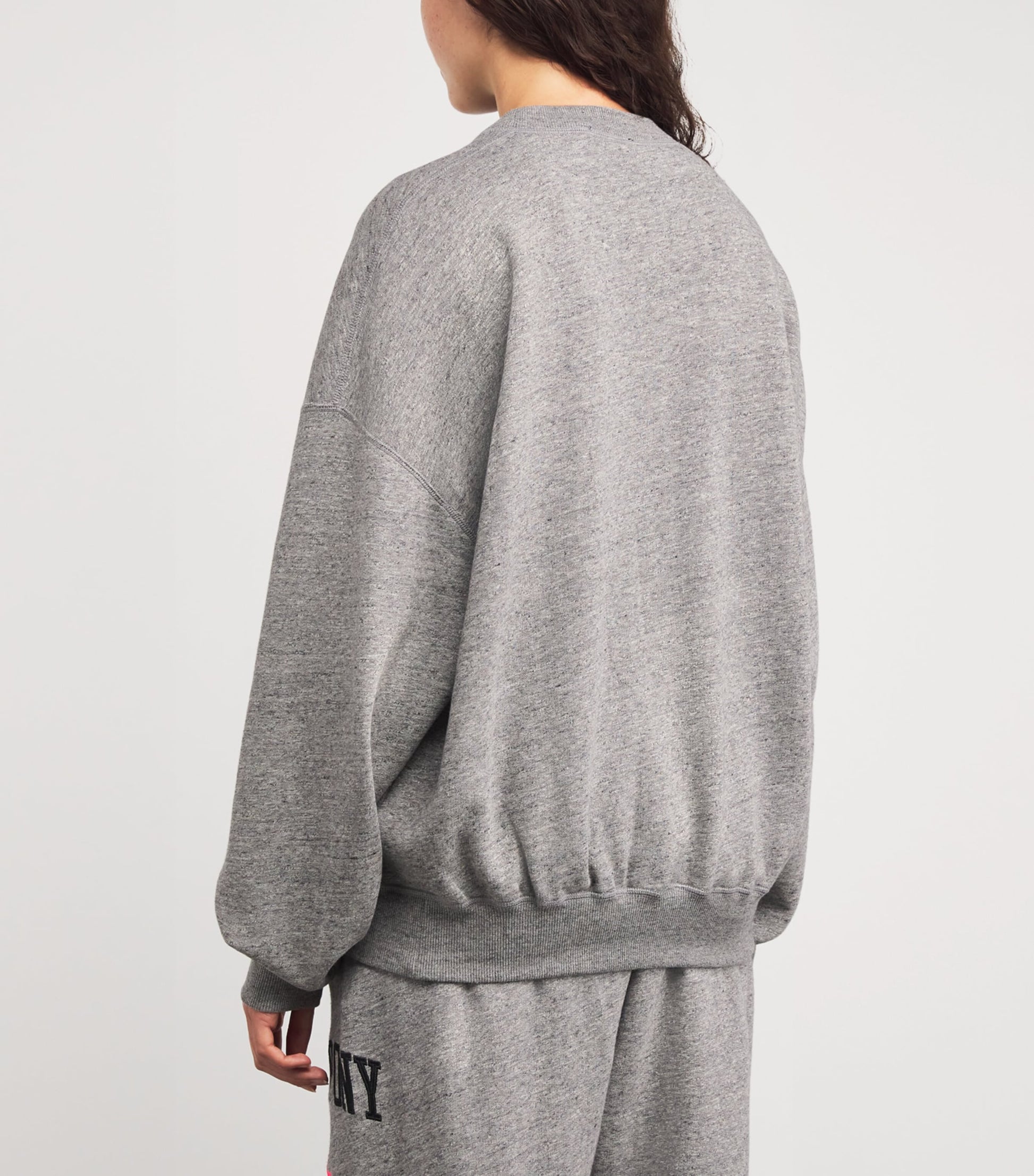 Cotton-Blend Pink Pony Sweatshirt