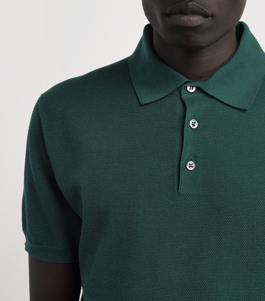 Ralph Lauren Purple Label Cotton Polo Shirt