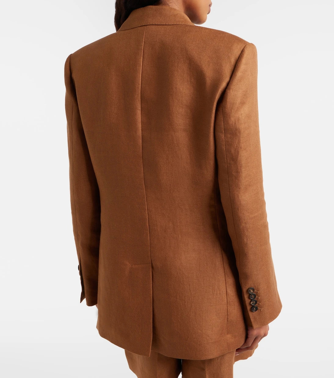 Brunello Cucinelli - Double-breasted linen blazer