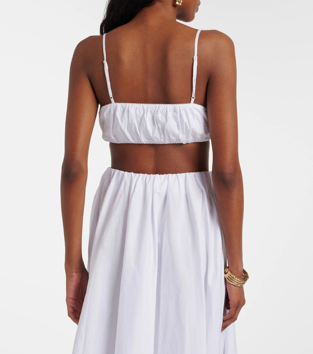 Staud - Fiore cotton crop top