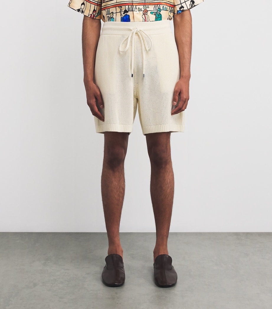 Cotton Crochet Shorts