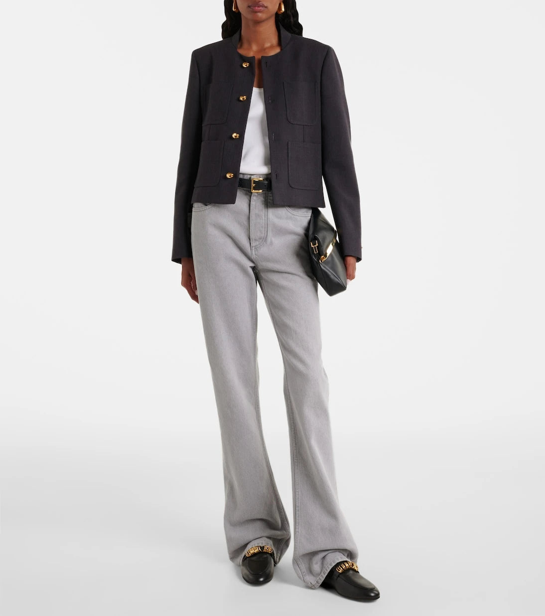 Tod's - Embellished leather loafers