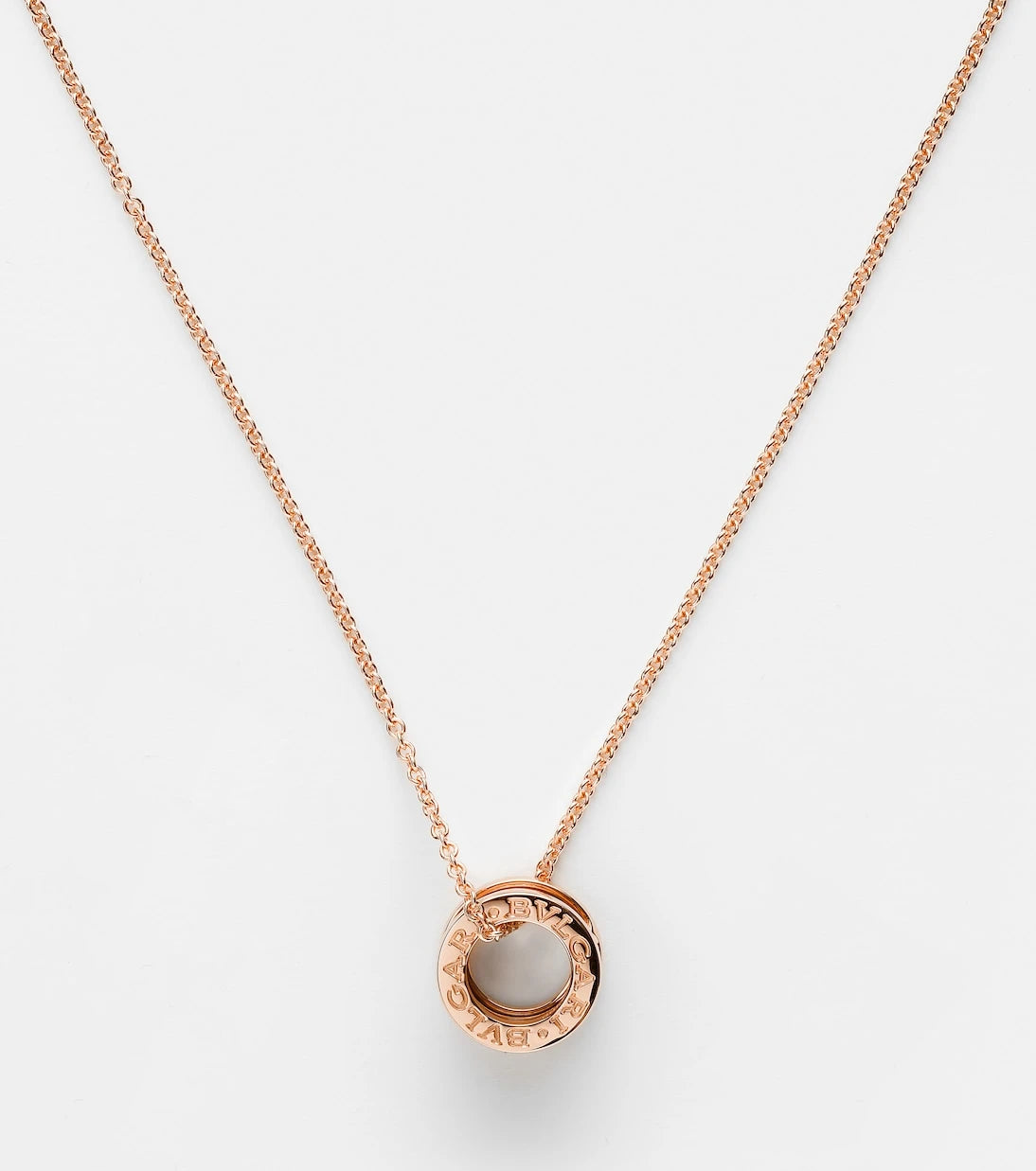 Bvlgari - B.zero1 18kt rose gold necklace