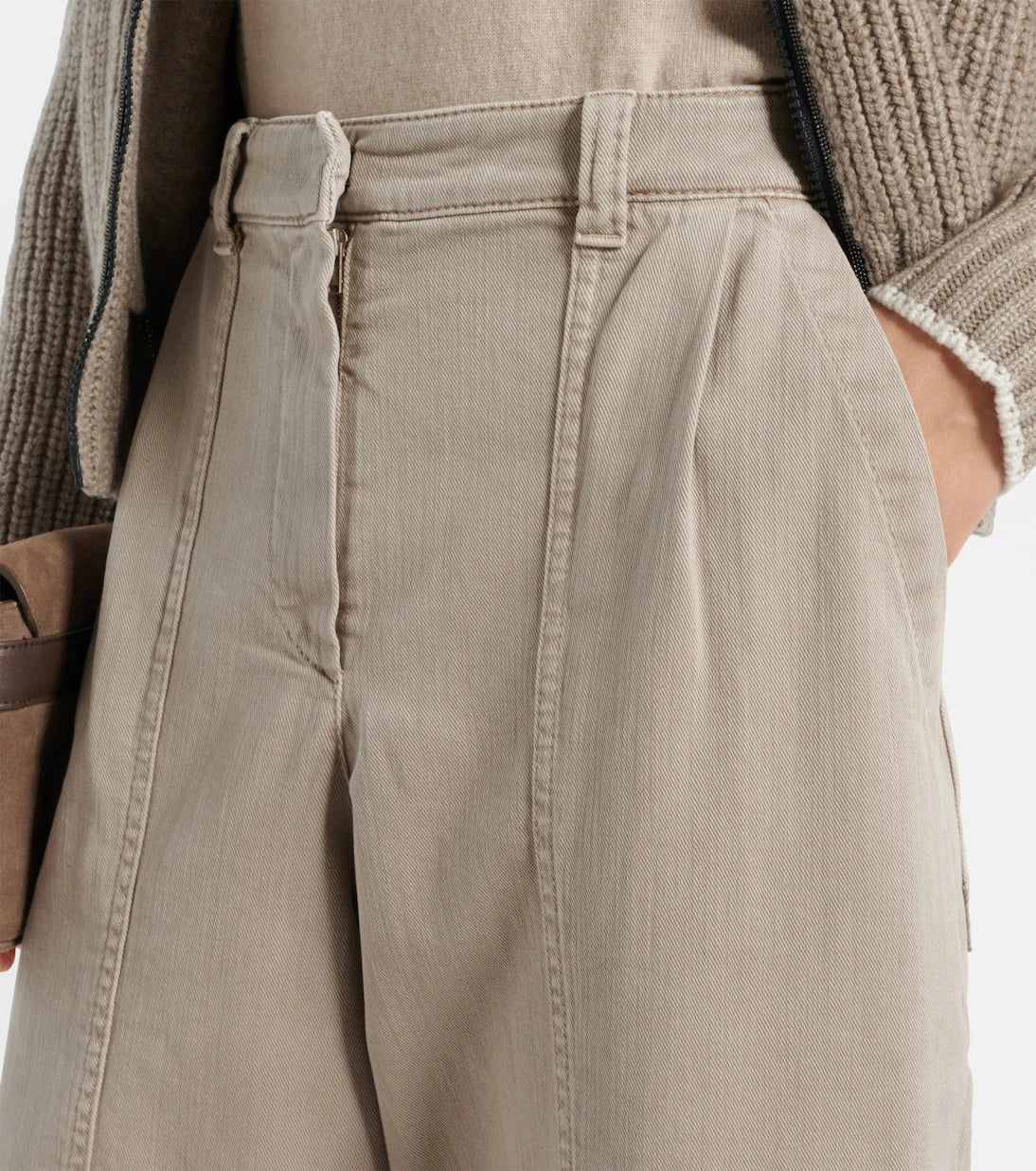 Brunello Cucinelli - Mid-rise wide-leg jeans
