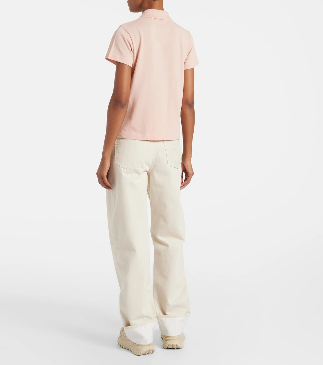 Moncler - Logo cotton polo shirt