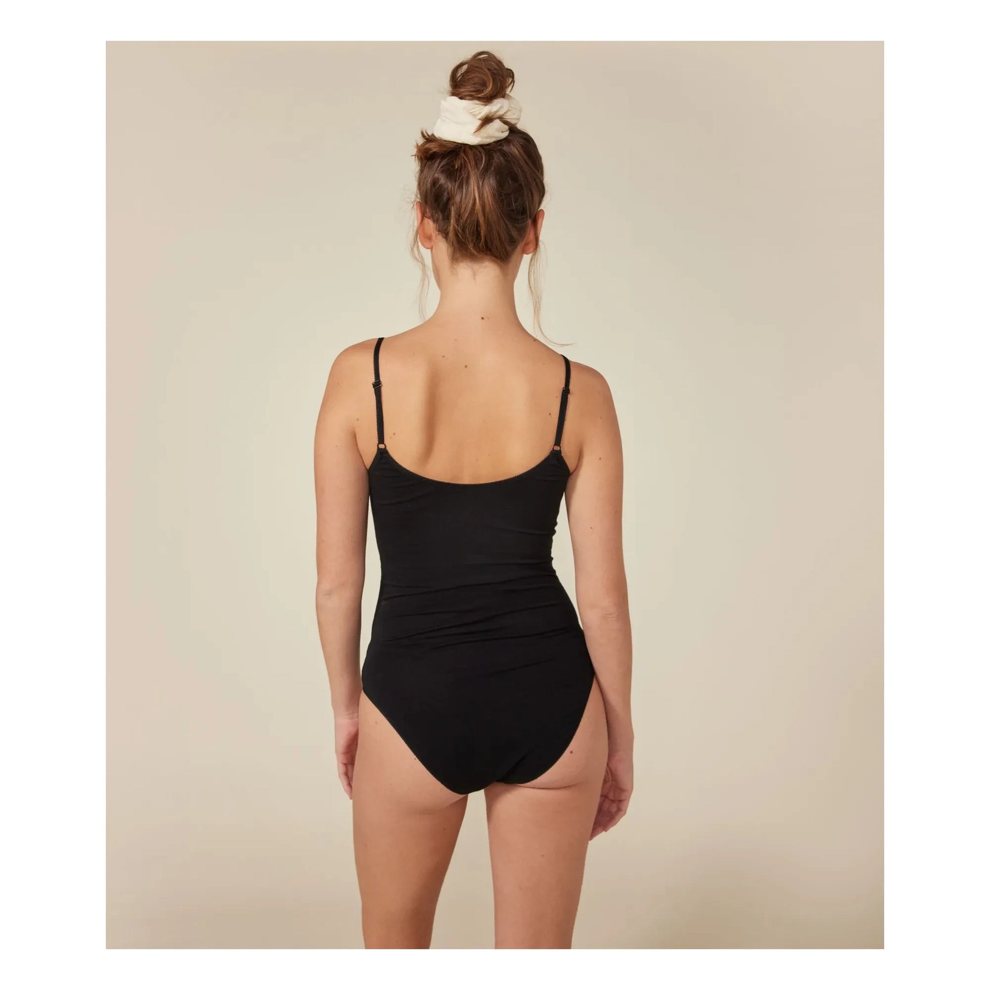 Petit Bateau - Strapless bodysuit - Women's collection  | Black