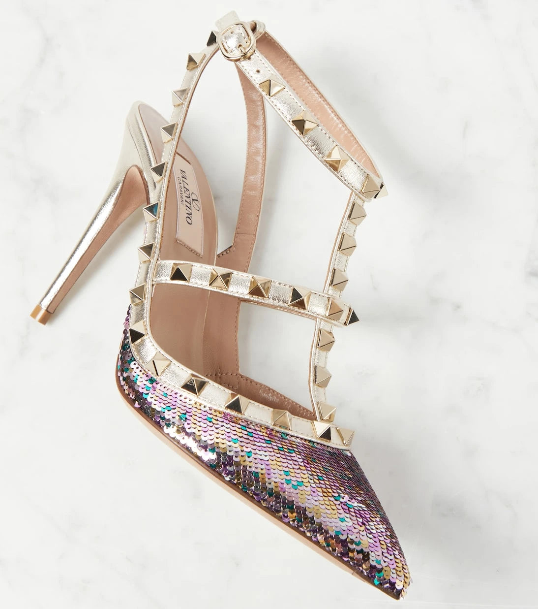 Valentino Garavani - Rockstud embellished pumps
