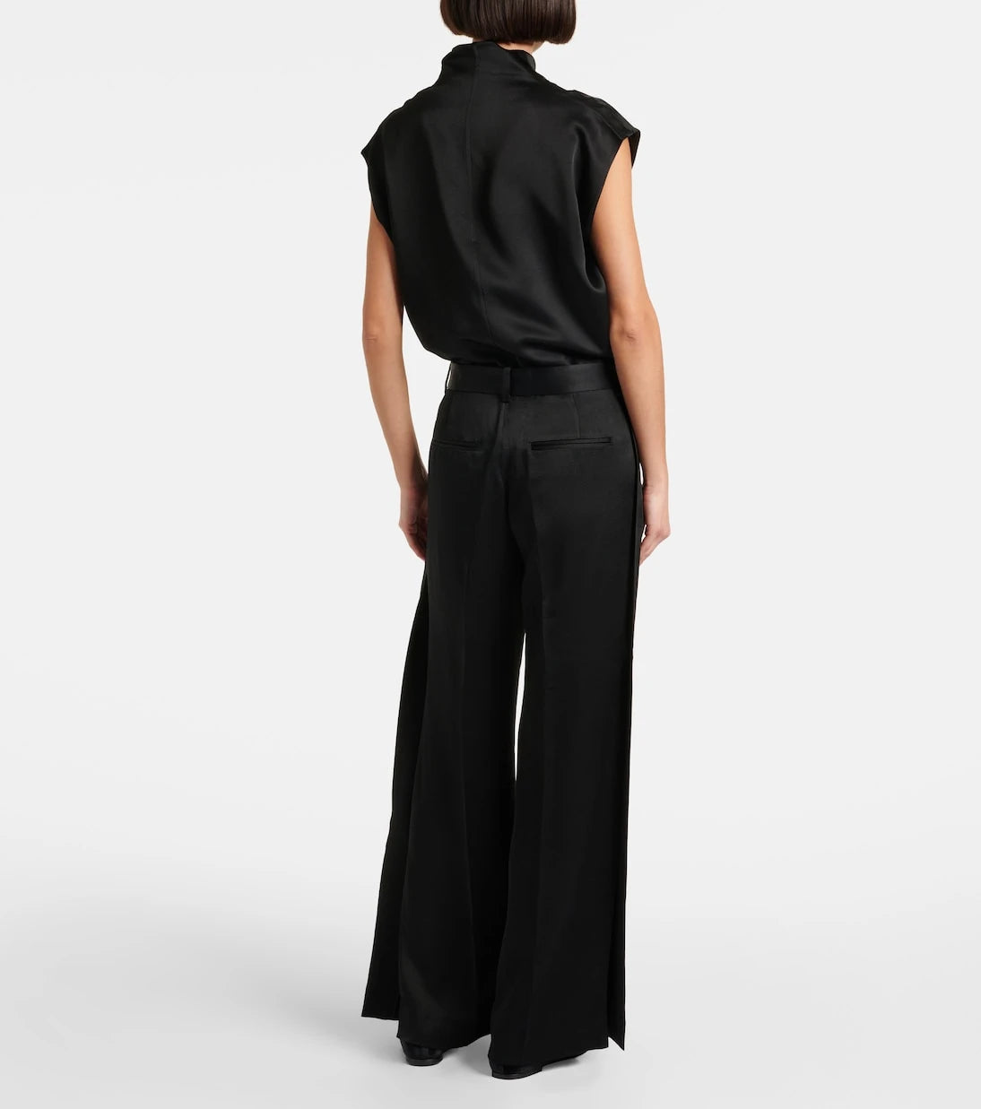 Toteme - High-rise wide-leg pants