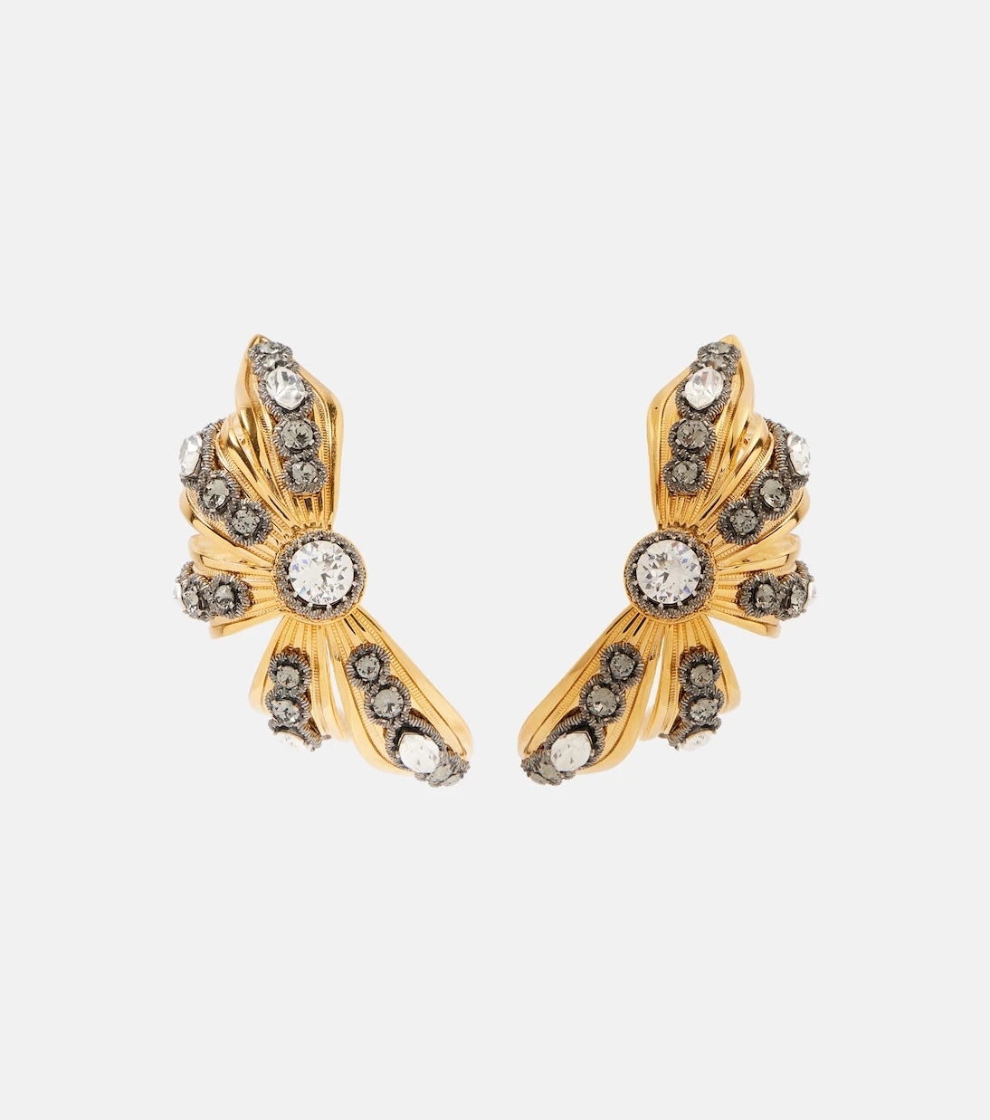 Balenciaga - Bloom embellished earrings