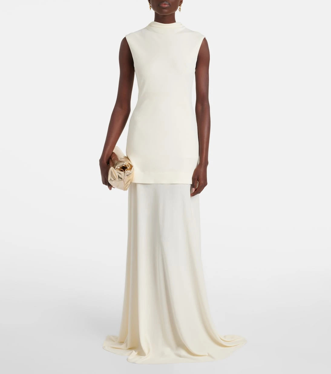 Jil Sander - Turtleneck maxi dress