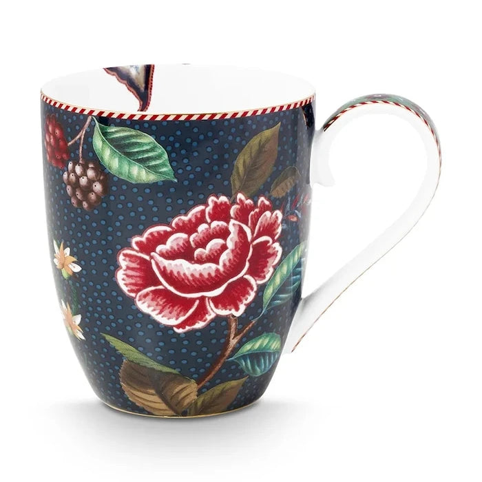 Комплект чаши Pip Studio Flower Blues Blue 450 ml (6 броя)