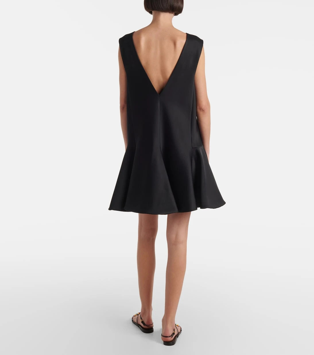 Khaite - Mel crêpe minidress