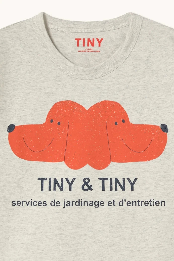 Детска памучна тениска Tinycottons TINY&TINY GRAPHIC TEE