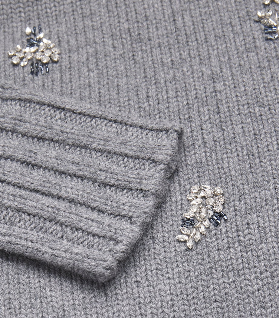 Simkhai Black Wool-Cashmere Coraline Sweater