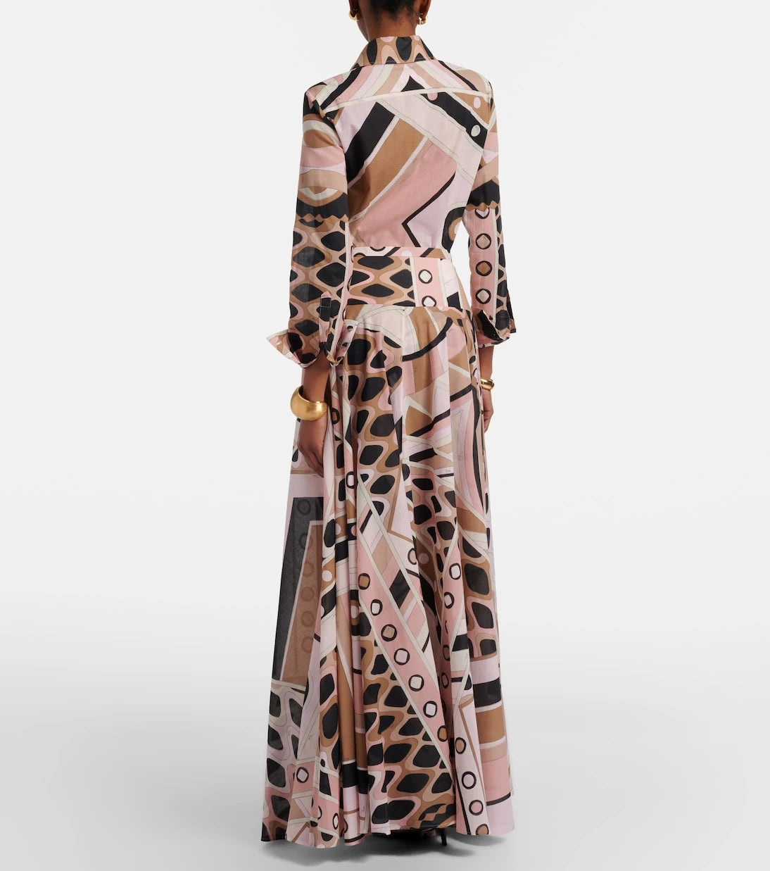 Pucci - Vivara cotton muslin maxi skirt