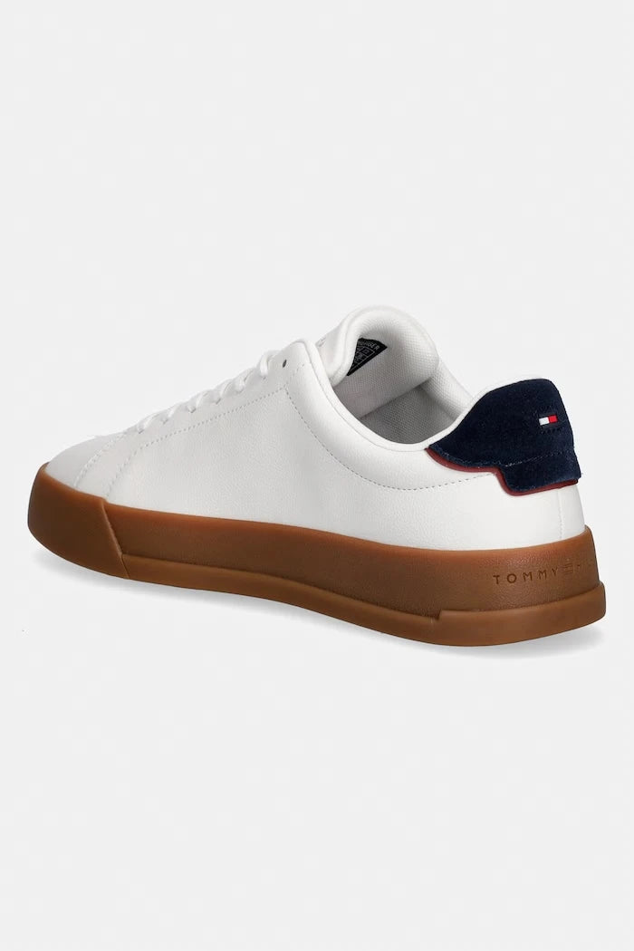 Tommy Hilfiger TH COURT LTH DETAIL Erkek Deri Spor Ayakkabı