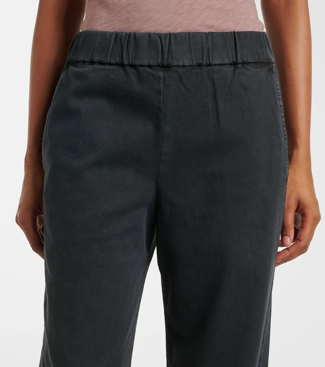 Velvet - Naya cotton-blend twill straight pants