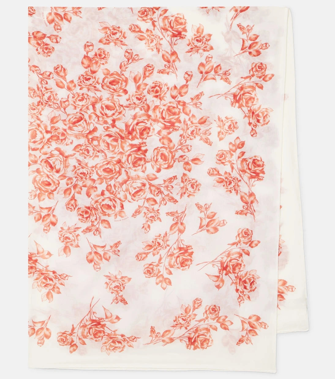 Magda Butrym - Floral printed cotton and silk scarf
