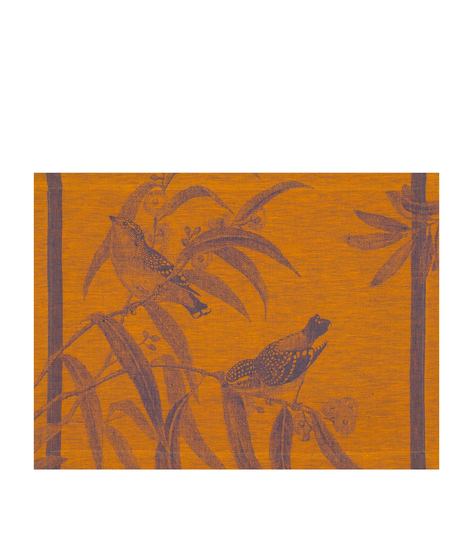 Le Jacquard Français x Quinsai Linen Volière Placemat