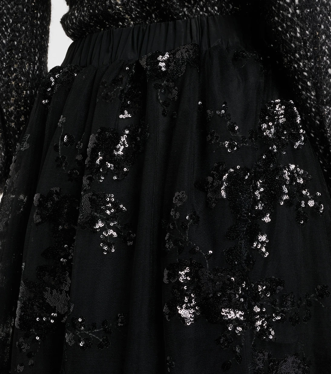 Simone Rocha - Sequined midi skirt