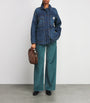 Weekend Max Mara Blue Workwear Denim Jacket