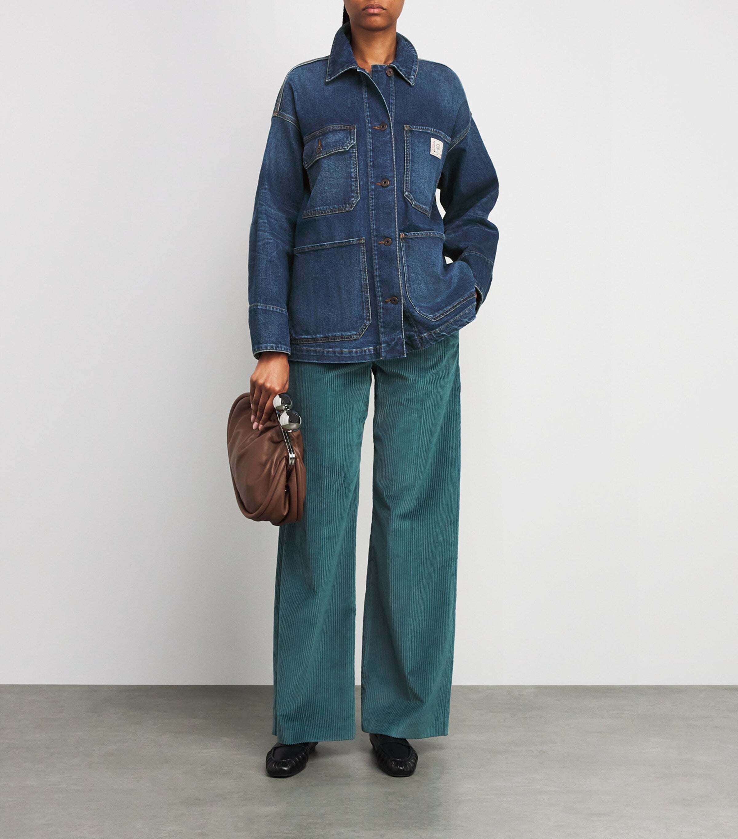 Weekend Max Mara Blue Workwear Denim Jacket