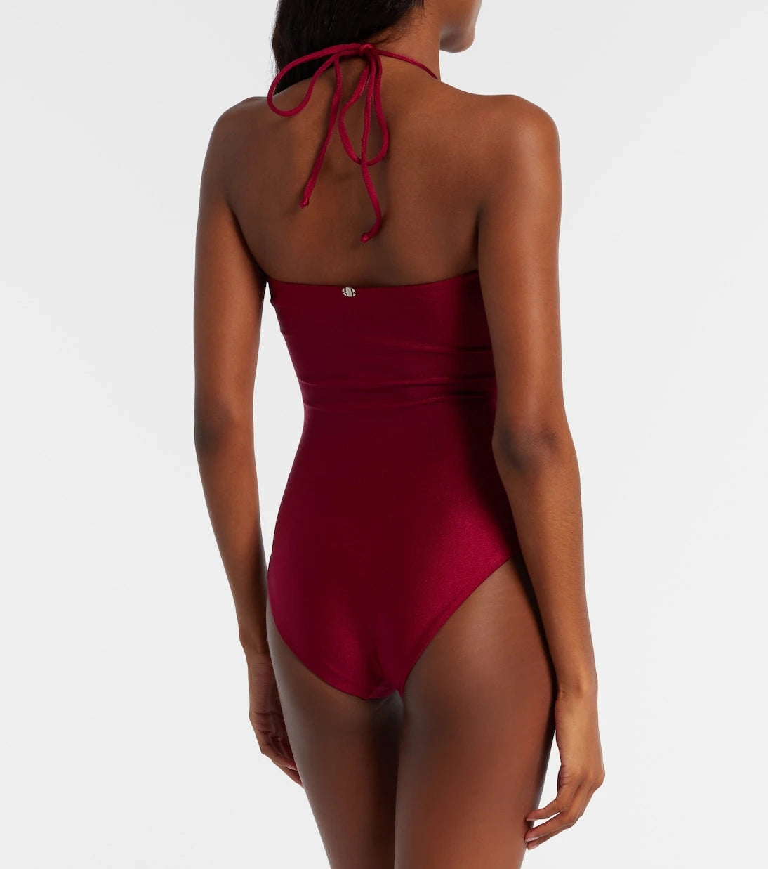 Adriana Degreas - Beaded halterneck swimsuit