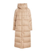 Weekend Max Mara Beige Down Water-Repellent Reversible Coat