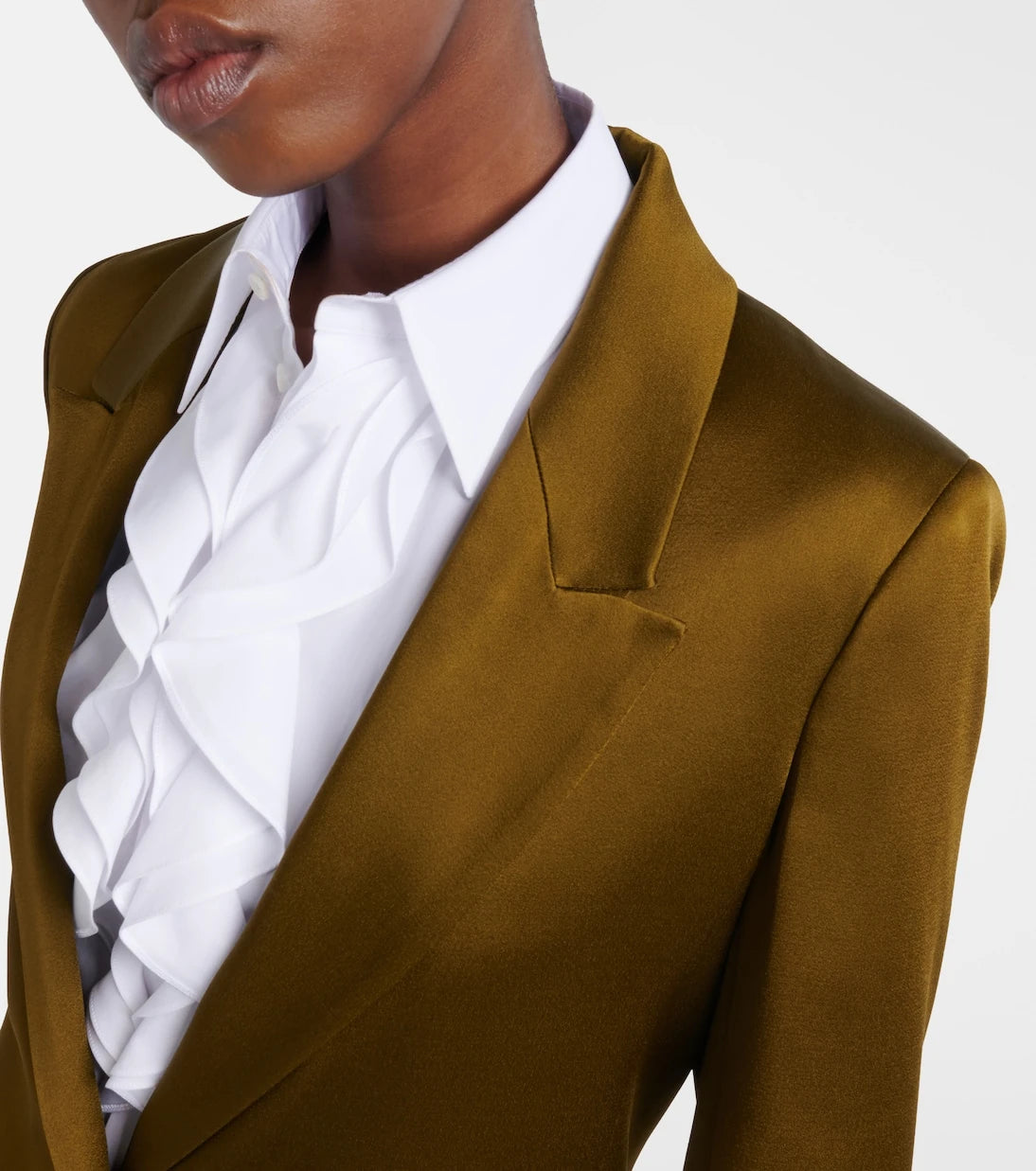 Max Mara - Crêpe satin blazer