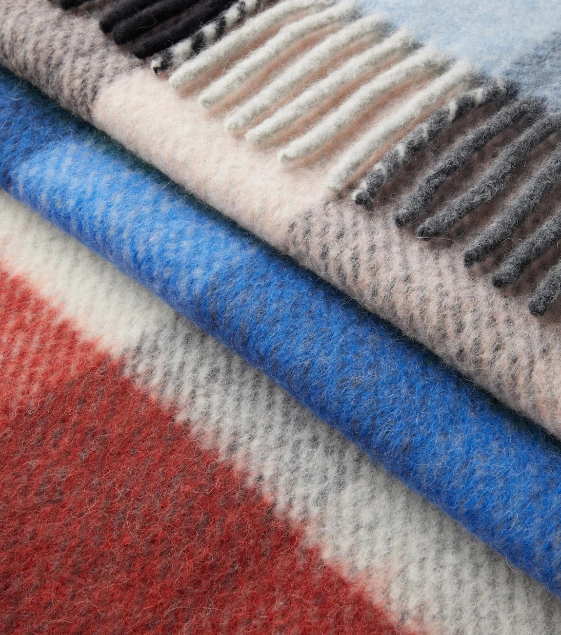 Loewe - Checked alpaca and wool-blend blanket