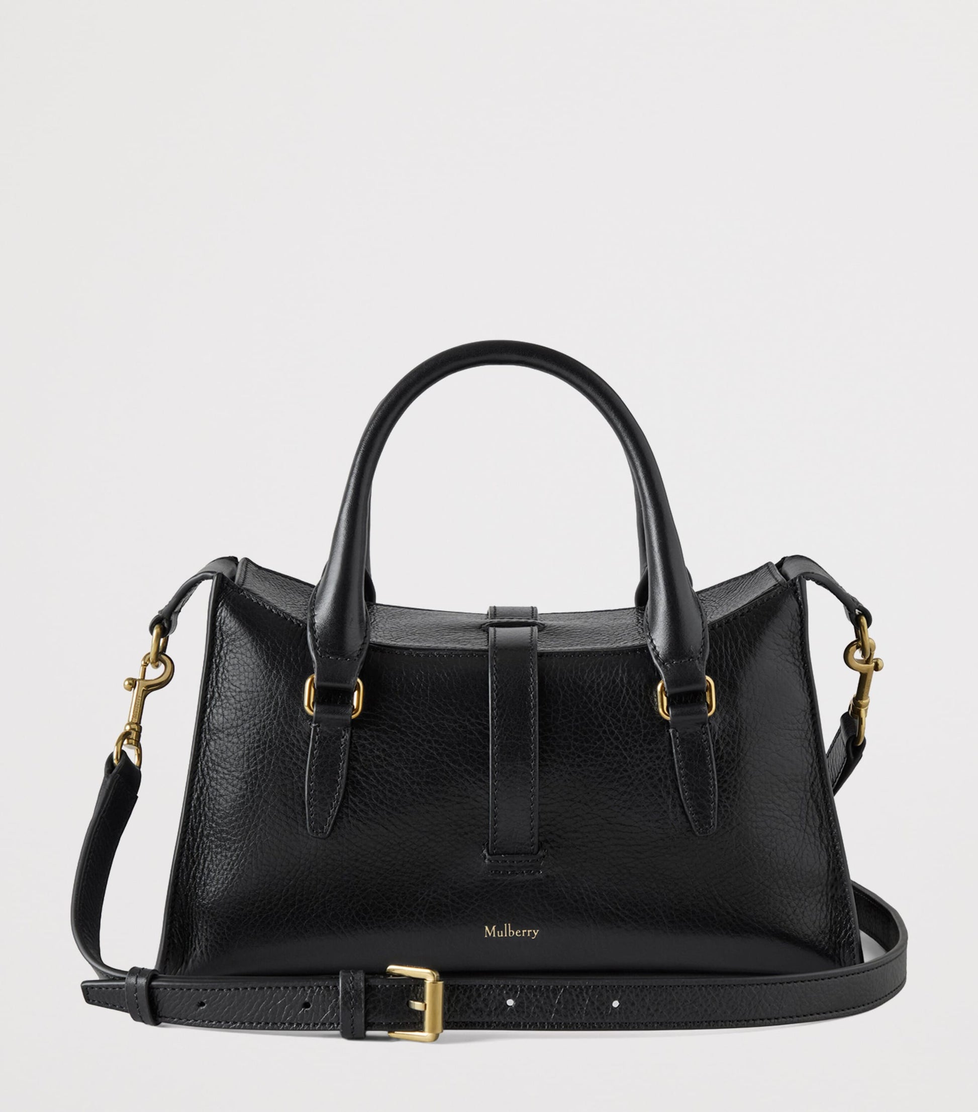 Small Leather Roxanne Top-Handle Bag