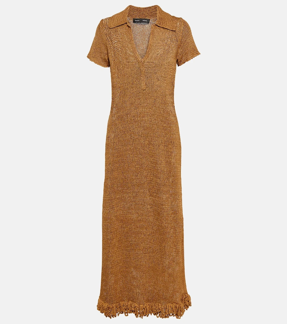 Proenza Schouler - Tassel-trimmed midi dress