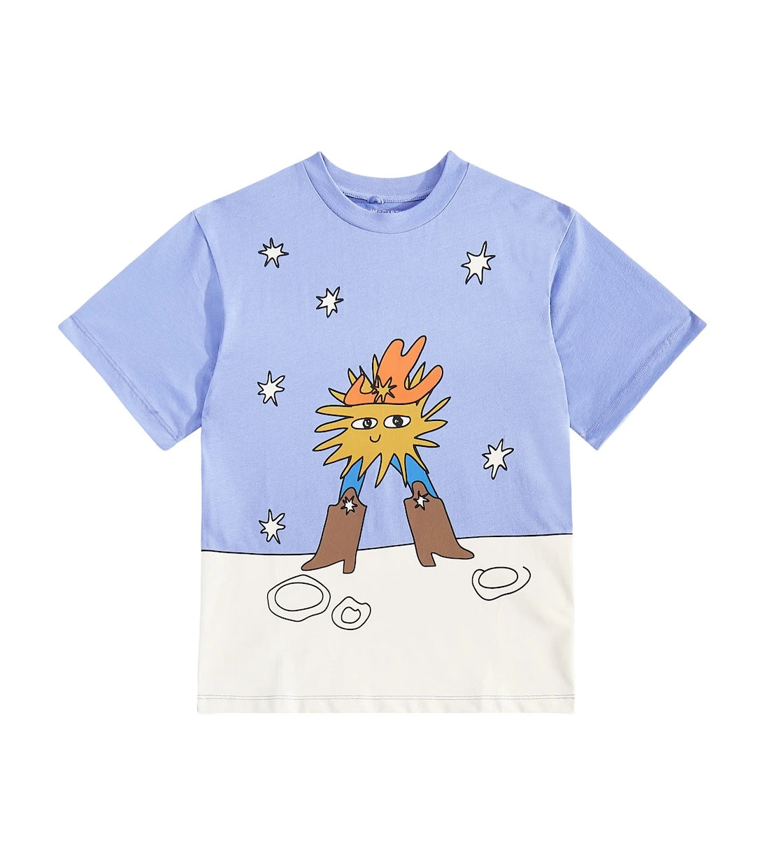 Stella McCartney Kids - Baskılı pamuk jarse tişört