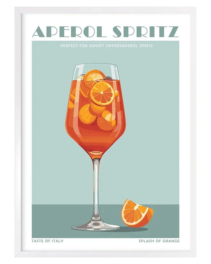 home & lifestyle Sunset with Aperol Duvar Süsü