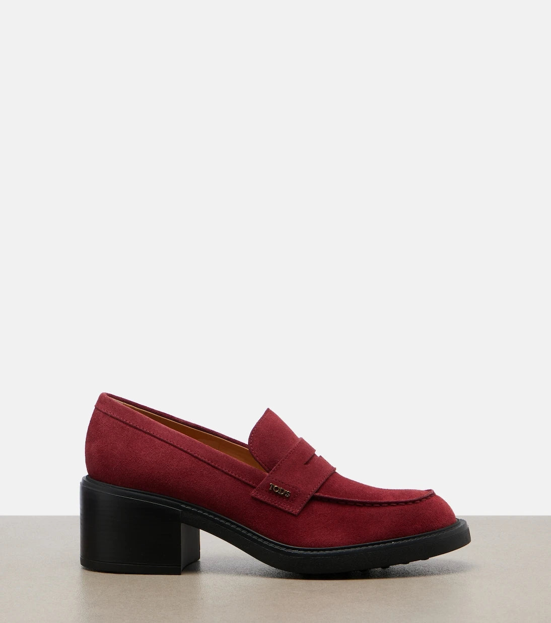 Tod's - Suede loafer pumps