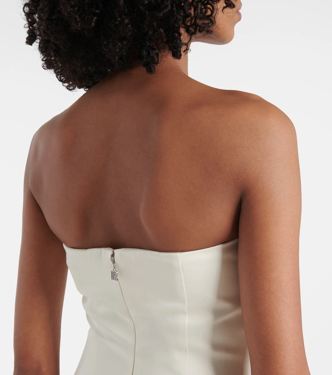 Rotate - Bridal floral-appliqué midi dress