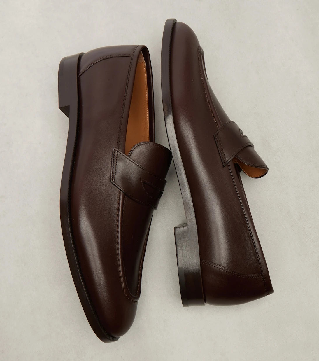 Loro Piana - Sergio leather penny loafers