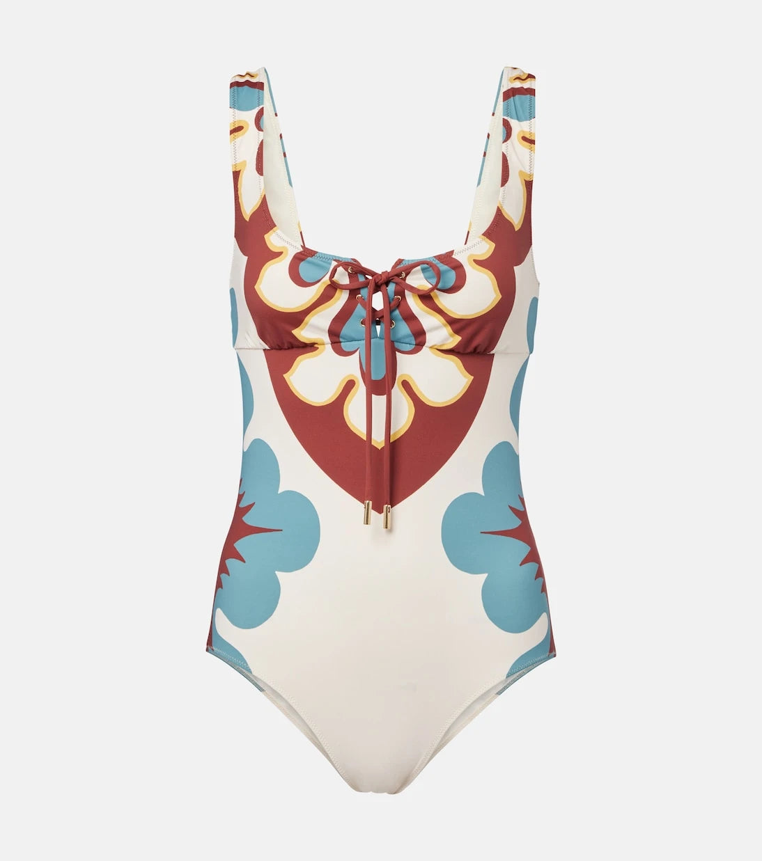 La DoubleJ - Sunset printed swimsuit