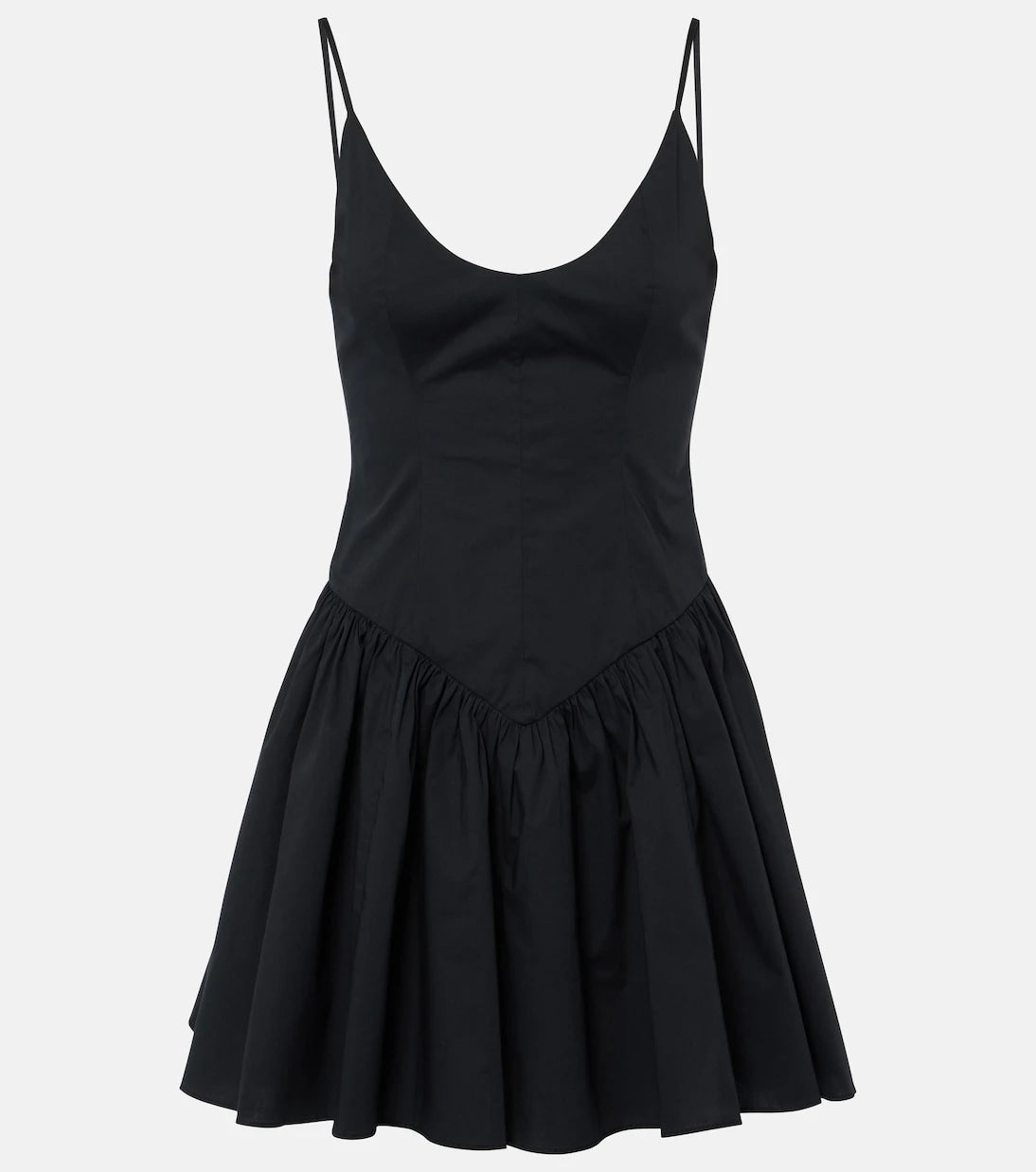 Staud - Dena cotton poplin minidress
