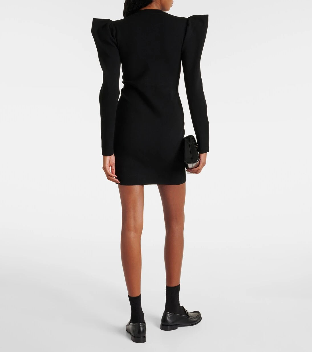 Max Mara - Glasgow puff-sleeve minidress