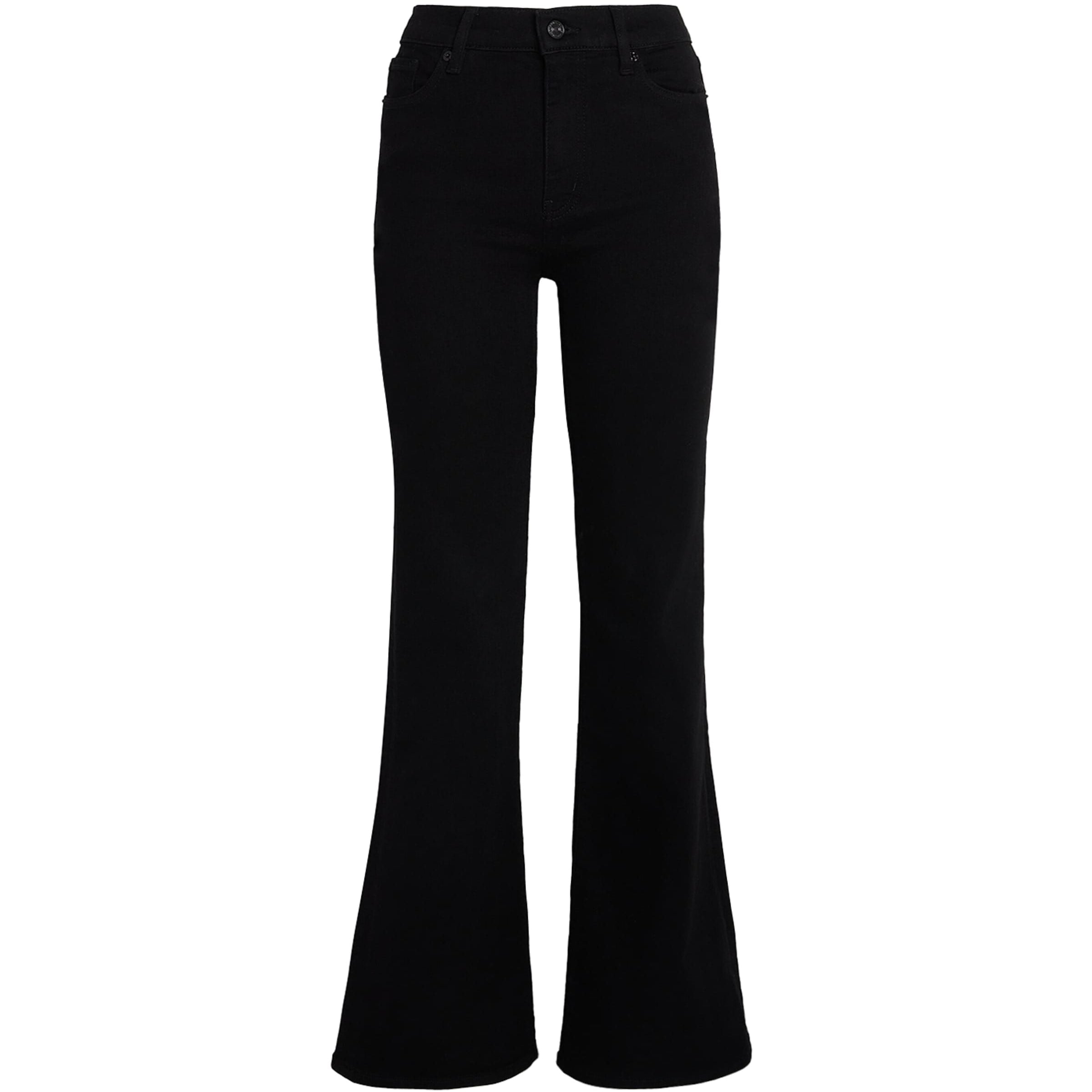 FRAME Black The Icon Flared Jeans
