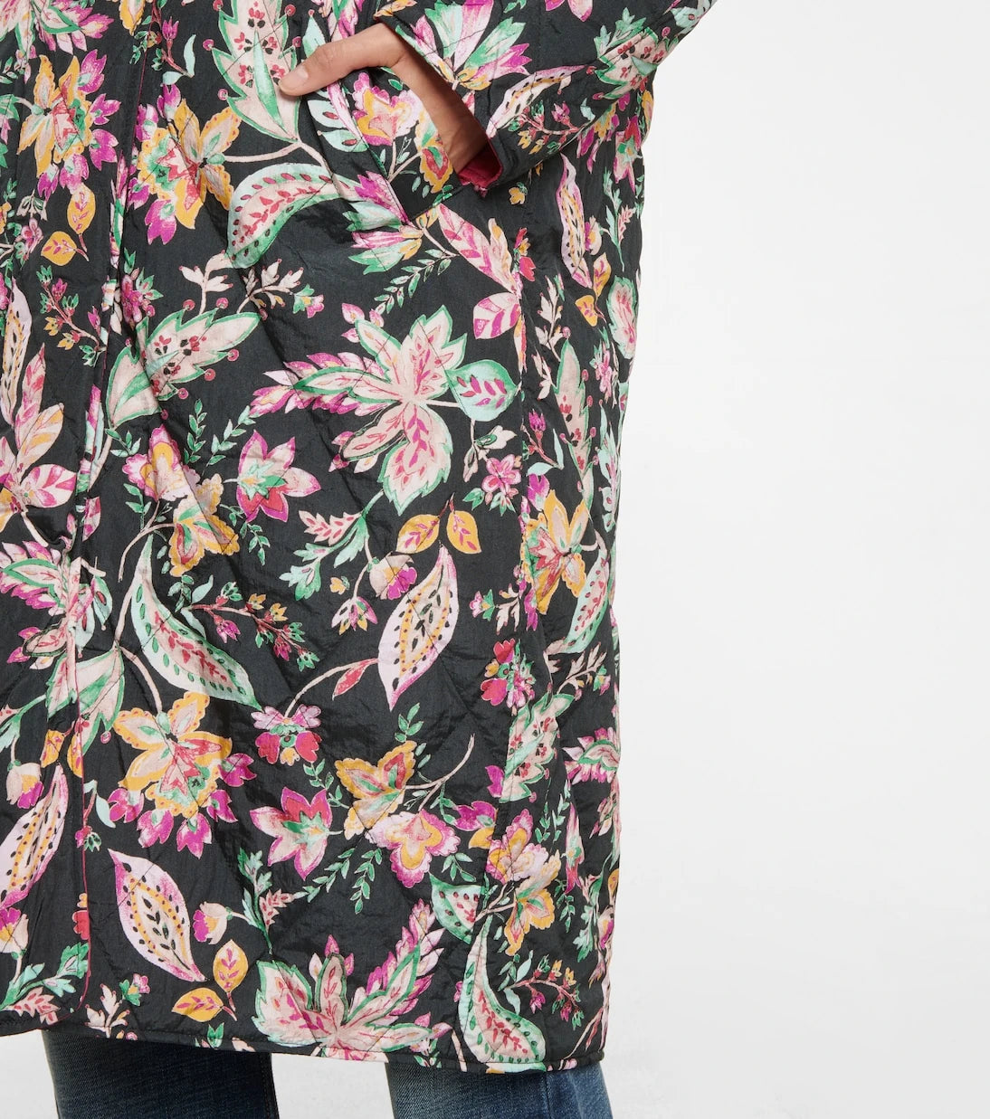 Marant Etoile - Dean reversible floral raincoat
