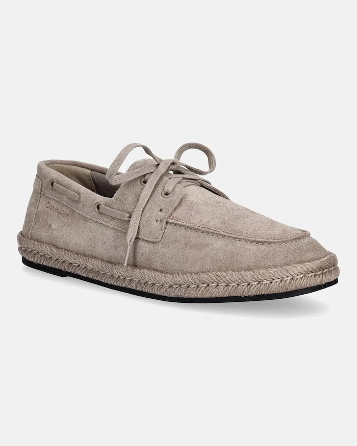 Calvin Klein erkek süet espadril ESPADRILLE HYBRID BOAT SU