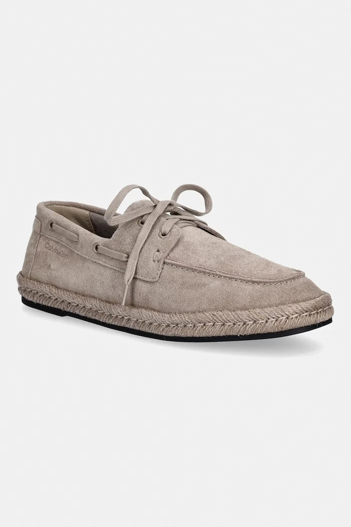 Calvin Klein erkek süet espadril ESPADRILLE HYBRID BOAT SU