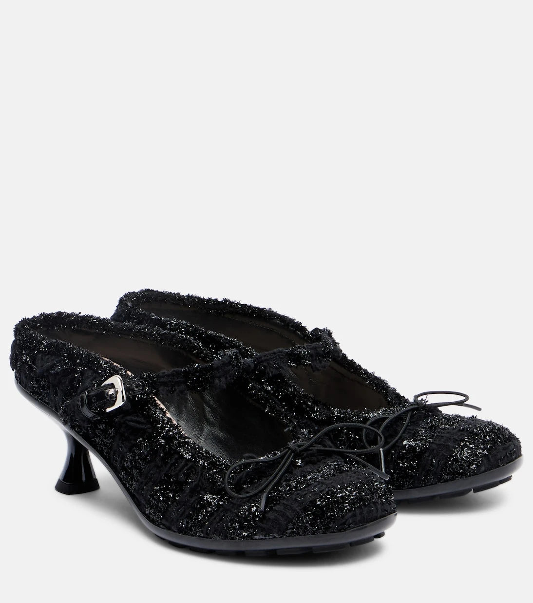 Simone Rocha - Kanvas topuklu terlik